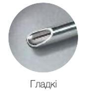 Лезо шейверне, пряме, стерильне, гладке, діам. 3мм